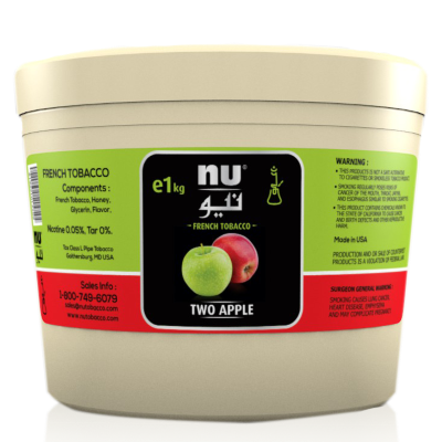 Review - Nu Hookah Tobacco - Two Apple