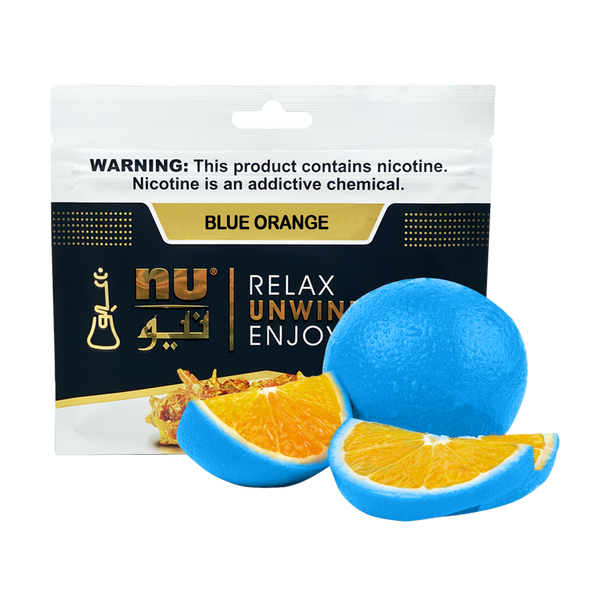 Nu Blue Orange 100g pouch tobacco