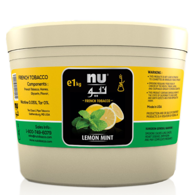Review - Nu Hookah Tobacco - Lemon Mint