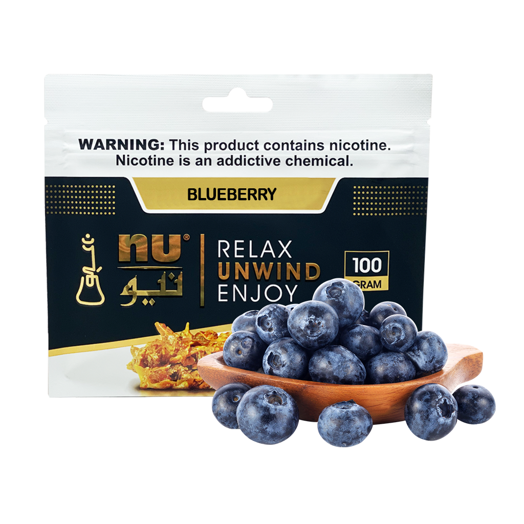 Nu Blueberry 100g pouch tobacco