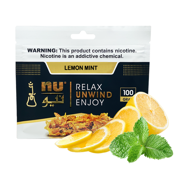 Nu lemon mint 100g pouch tobacco