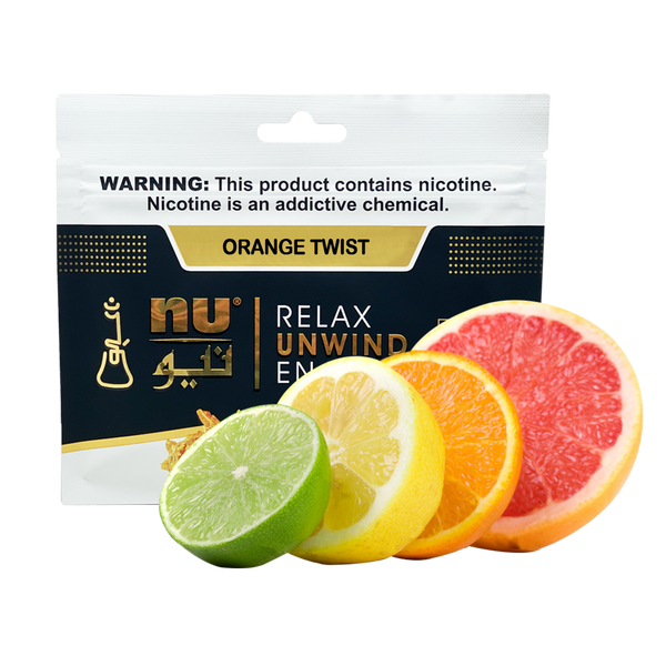 Nu Orange Twist Pouch 100g