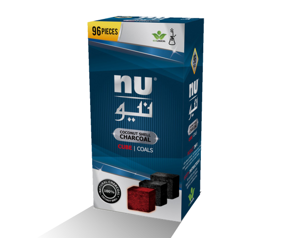 NU cube coals - 1 pack - 96pcs