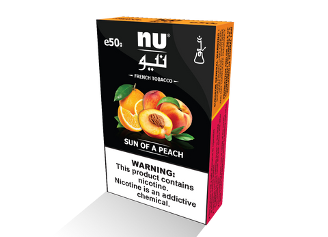 NU Sun Of A Peach Hookah Shisha