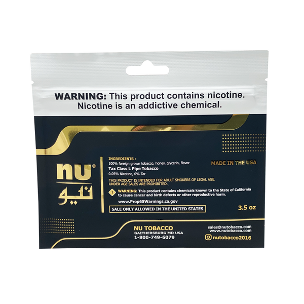 Nu 100g pouch tobacco